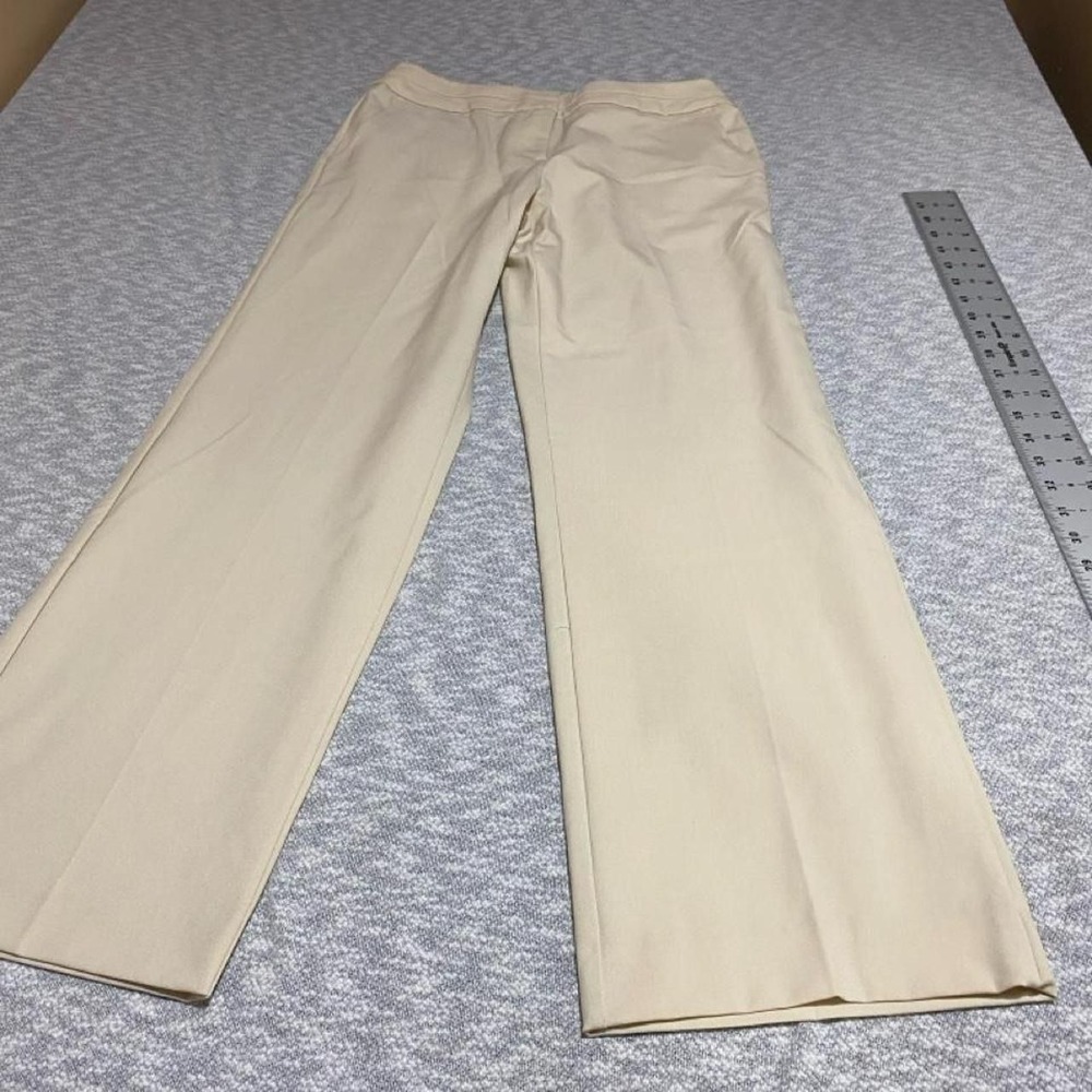 George crean/beige dress pants women 4 petite. SKU-B953
